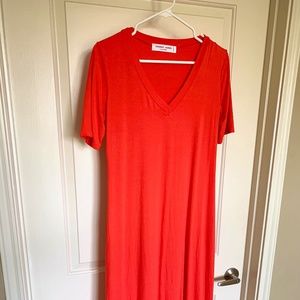 Sonnet James Liv Papaya Dress